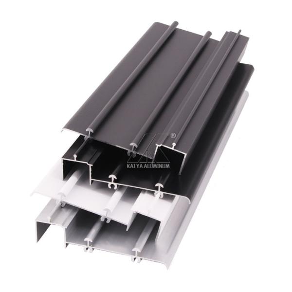 6000 Series Door Window Aluminum Extrusion Profiles Powder Coating