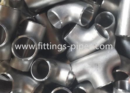 Ansi A182 Stainless Steel Pipe Fittings , Galvanized Reducing Tee API CCS Certified