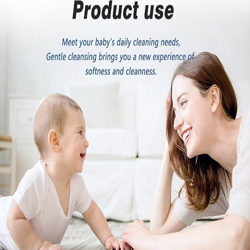 Hypoallergenic Natural Baby Wet Wipes 60pcs Aloe Vera No Additives