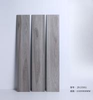 Matte Glazed Porcelain Wooden Tile 150x900mm For Balcony
