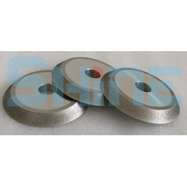 1V1 a plaqué la meule de BCN de diamant effile le bord 180mm pour le carbure de tungstène