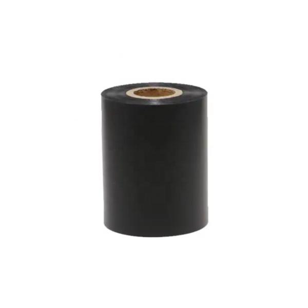 60mm 74m Wax Resin Thermal Transfer Ribbon Black Color General Grade Inside or Outside Ink