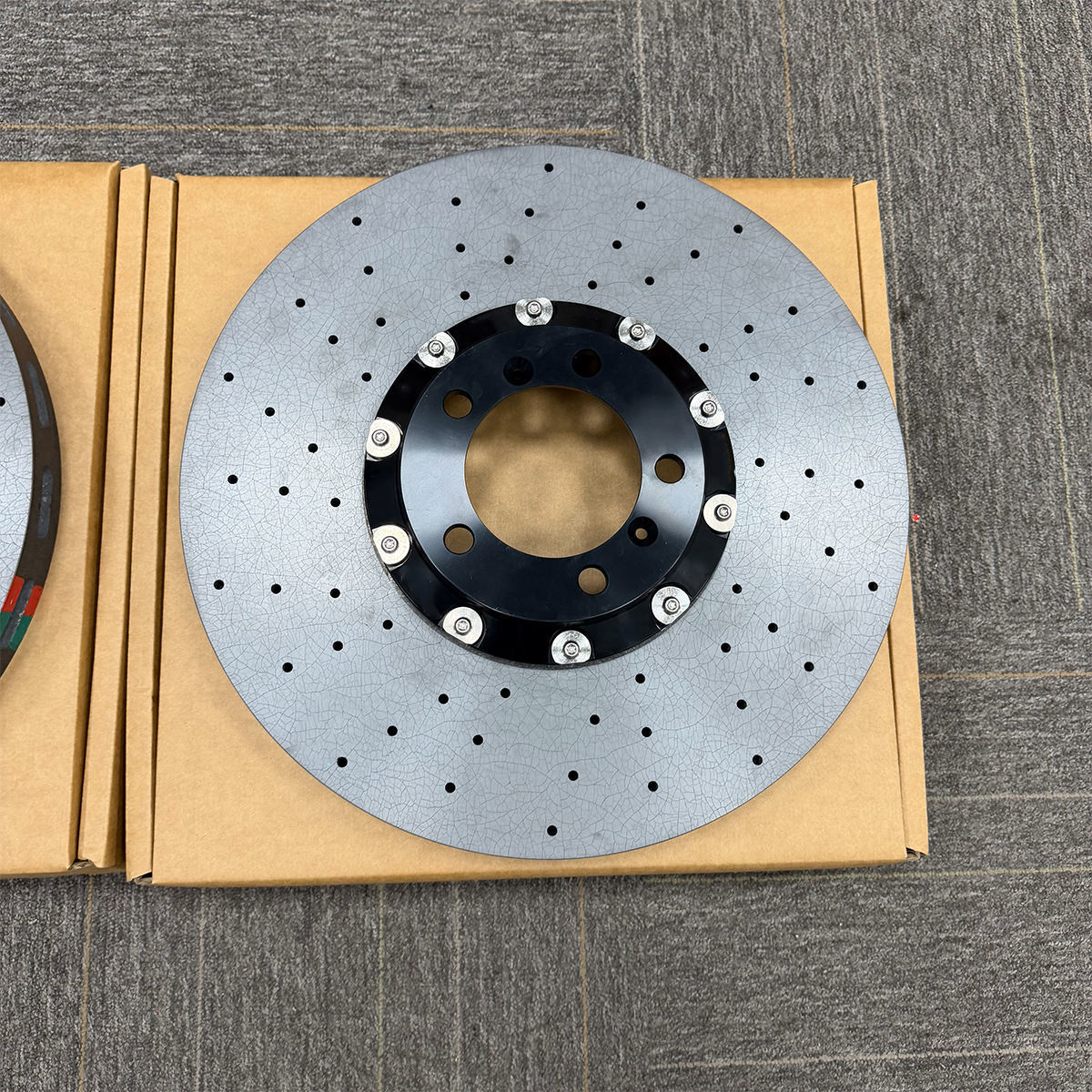 Carbon Ceramic Brake Discs OEM Direct Replacement For Original Iron Brake Discs Upgrade To Ceramic Brake Discs With 911