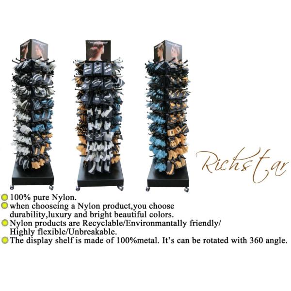 Металлическая стойка для выставки крюков Легкая, аксессуар для волос Висячая сто