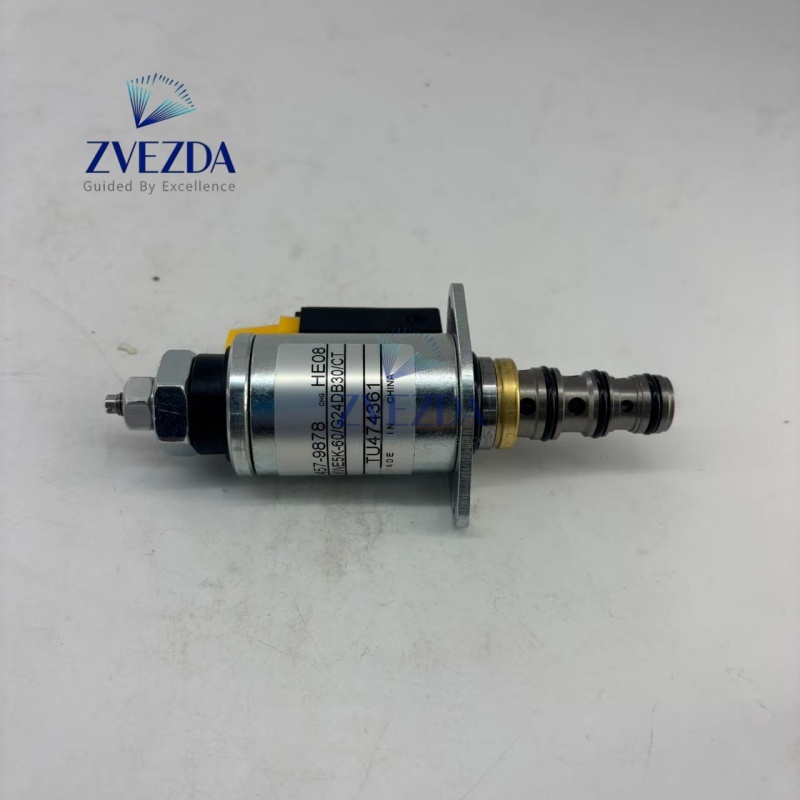 457-9878  Solenoid Valve KWE5K-60/G24DB30CT 24V, OEM Part 457-9878, Fit E320D E330D E336D