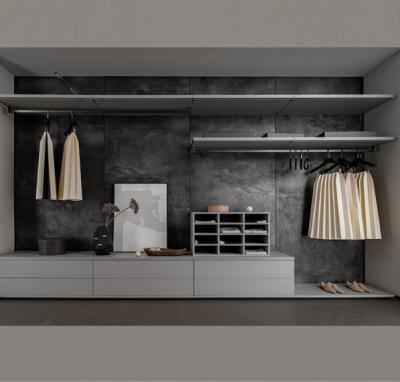 2.6m Whole Wardrobe Designs wooden bedroom wall panels 3C Walk In Wardrobe Closet