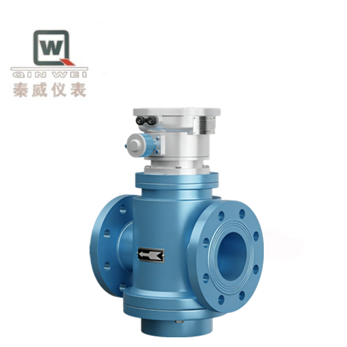 Wide Range Waist Wheel Flowmeter Precision Roots High Viscosity