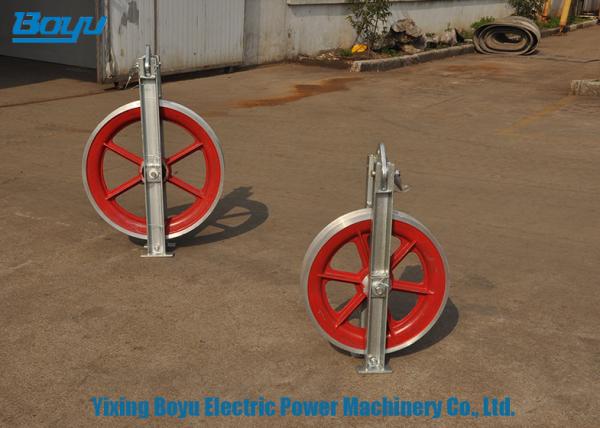 Stringing Block Transmission Line Stringing Tools Single Aluminum Conductor Pulley