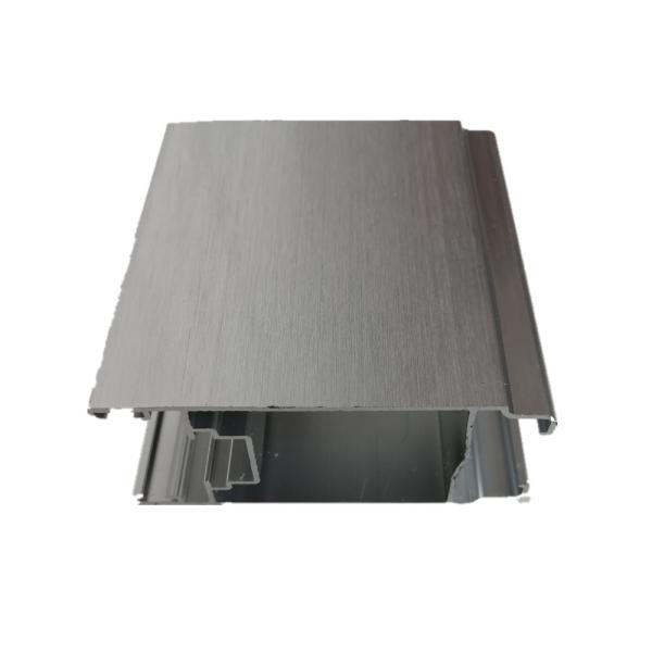 6063 Window Frame Aluminum Profiles Brush Anodized