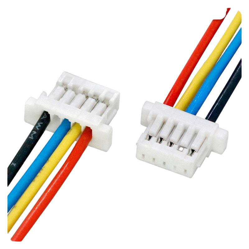 Flexible Custom Wire Harness | Custom Length and Colour ZH1.5mm 4Pin Connector Cable Assembly for Drones & RC Models | China Wiring Harness Factory