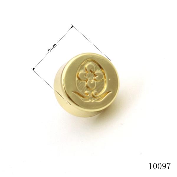 Premium Metal Logo Rivet Stud Custom Thick Rivet with Screw for Leather Decoration Bag Garment Jeans