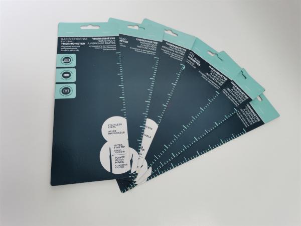 Household Recyclable Paper Blister Packaging Die Cut CMYK Custom