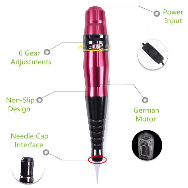 Powerful Horsepower Cosmetic Tattoo Machine , Permanent Eyebrow Tattoo Machine