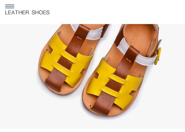 Toddler Girls Cowhide Lining Summer Sandals Shoes
