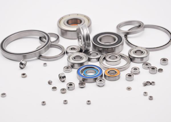 Double Shielded Small Ball Bearings , Electric Motor Bearings 609ZZ Size 9*24*7mm