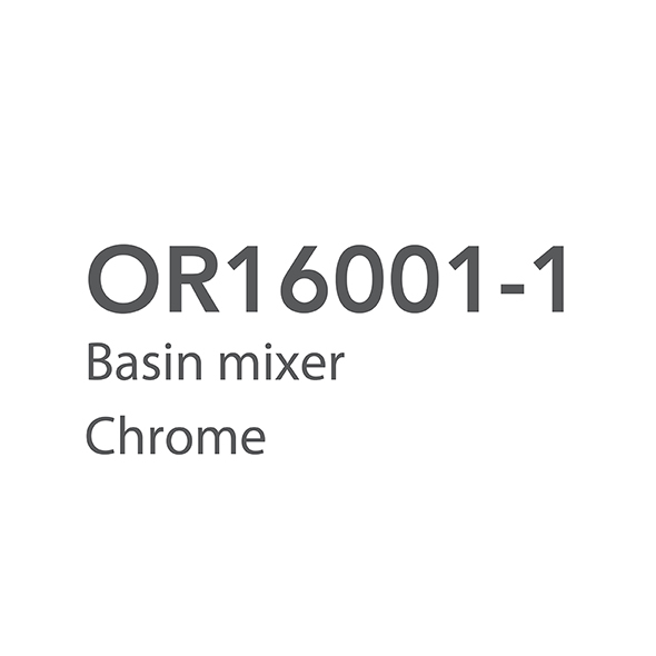 166.96mm Modern Sink Faucets Fingerprint Resistant Hot And Cold Basin Taps Orin OR16001-1
