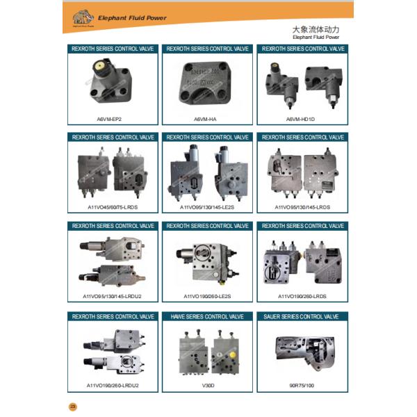 Rexroth A11vo Series Hydraulic Piston Pump Lrds Control Valve Repairing