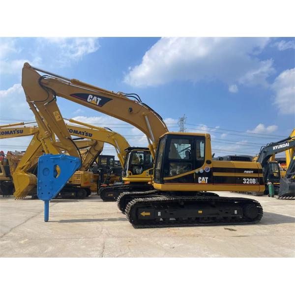 Used CAT 320BL Excavator With Hammer Second Hand Caterpillar 320 Excavator