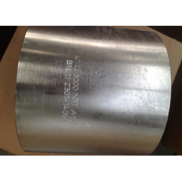 1/2 Inch CL 3000 NPT Forged Stainless Steel Pipe Fittings Threaded Coupling B16.11