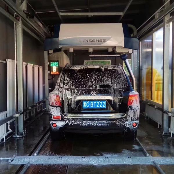 360 Full Automatic Touchfree Car Washing Machine For 8180*3680*3500mm