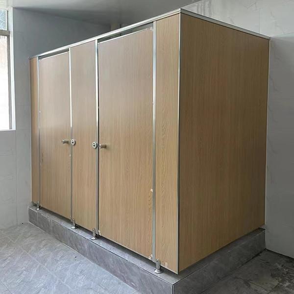 Steel Toilet Partition Wall Phenolic Compact Laminate