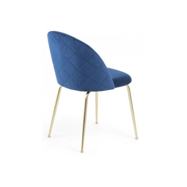 Soft Velvet Upholstered High Back Armless Chairs for Modern Restaurant Seating