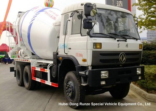 DFAC 6x4 Small Concrete Mixer Truck 8 Cbm , Moblie Concrete Batch Truck