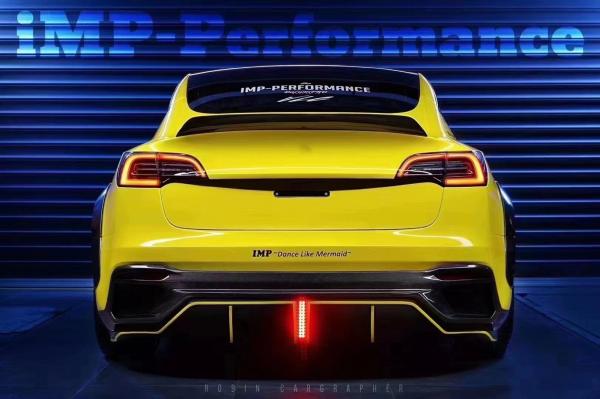 New Product  Model 3 Wide Bodyki  for the Tesla MODEL 3 Body Kit Upgrade IMP Style Front and Rear Bumper Spoilers