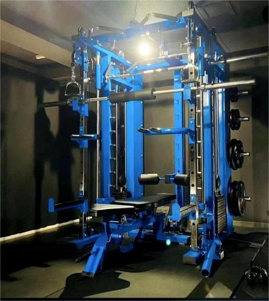 Fabrique directe Commercial Home Gym Equipment Direct Factory-Source Tout en un Smith Machine Fonctionnel Trainer Fonctionnalités de formation