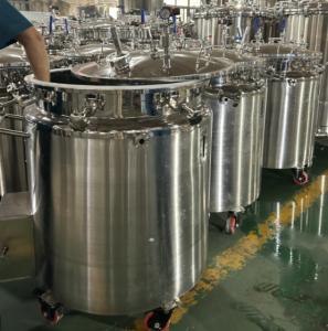 Indústria Farmacêutica Alimentar Tanques de armazenamento de medicamentos