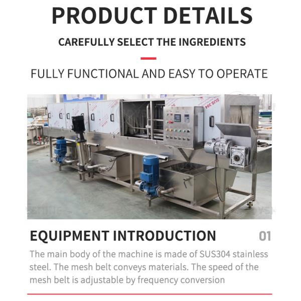 36kw Industrial Plastic Crate Washing Machine For Food Container Box Cleaning