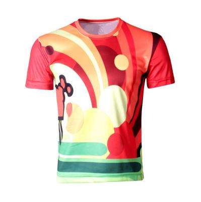 Camisas brancas tingidas planície da placa T do verão desproporcionado para o homem