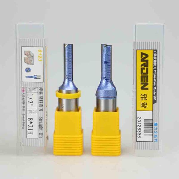 Fresa recta de doble flauta Arden Magic 3 con recubrimiento de estaño para aleación, para taladrado y fresado