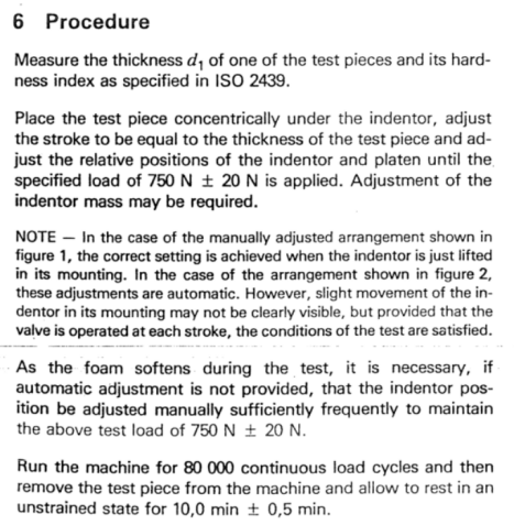 Foam Pounding Fatigue and Compression Hardness Test Machine