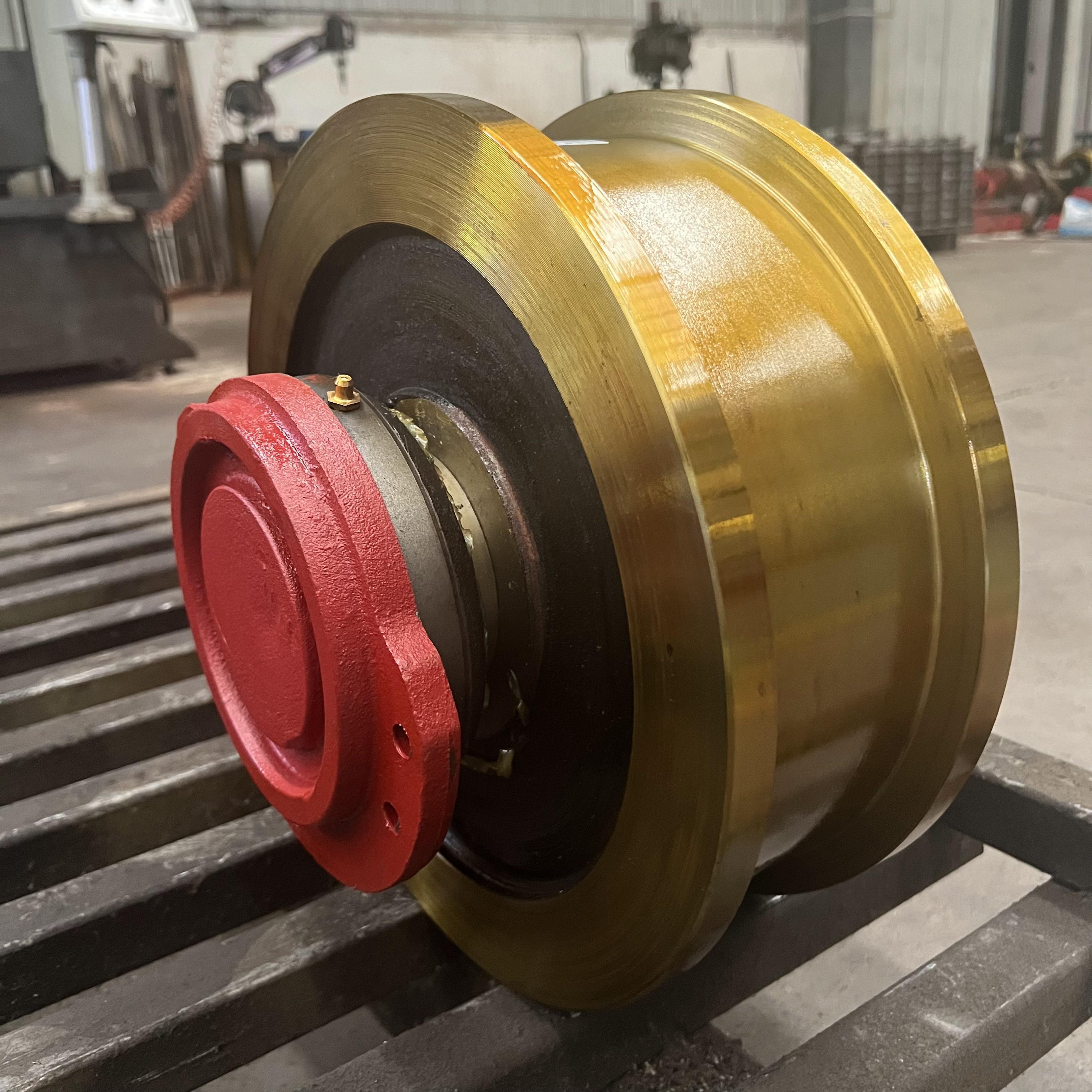 European Style Crane Wheels Engineered for Single Girder and Double Girder