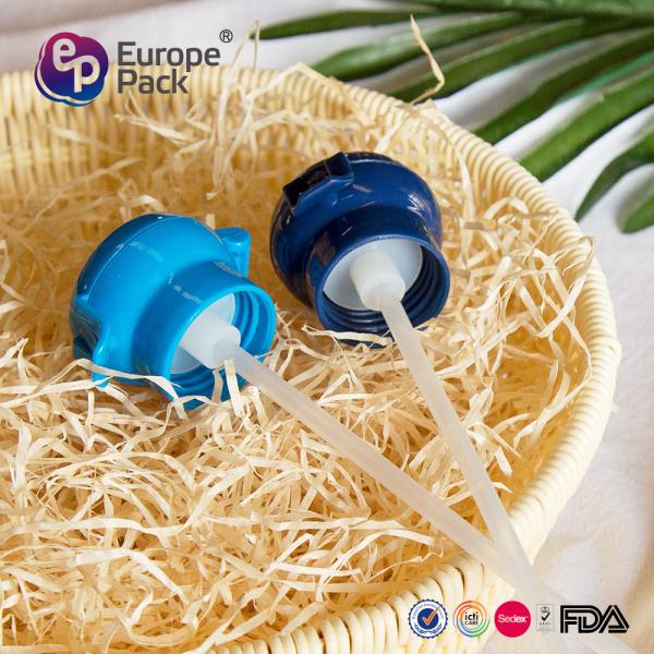Cartoon design child resistance cap Wholesale plastic water bottle caps with straw