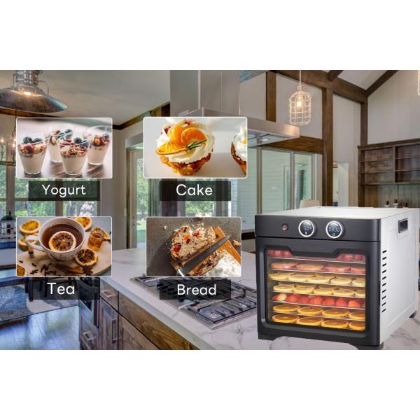 Small Kitchen Appliance Fruit Dryer 8 Trays Food Dehydrator Machine Home