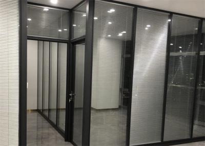 Double Glass Partition Wall Tempered Glass For Office Glass Partitioning Design