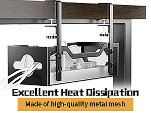 Custom Size Cable Duct Desk No Drilling Wire Management for Office Cable Concealment