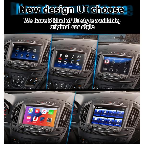 Коробка андроида Carplay андроида 9,0 автоматическая для интерфейса Buick Regal Insignia Opel Vauxhall видео-