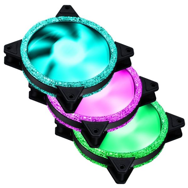 Factory Oem Rgb Cooling Fan Pc 6 Pin Computer Case Cpu Cooler 5v Fans Cooler Argb PC Cooling Fan 120mm