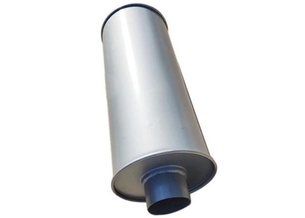 Round Diameter Offset 3 Aluminum TIG Universal Car Exhaust Muffler