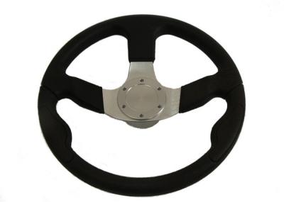PE Foamed Handle Sailboat Steering Wheel With Center Cap