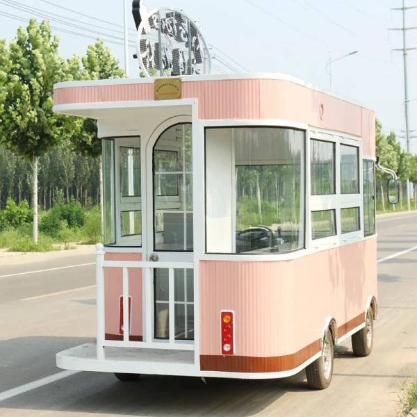 85 Kms Long Distance 1500W/2000W/2500W Food Carts Multifunctional