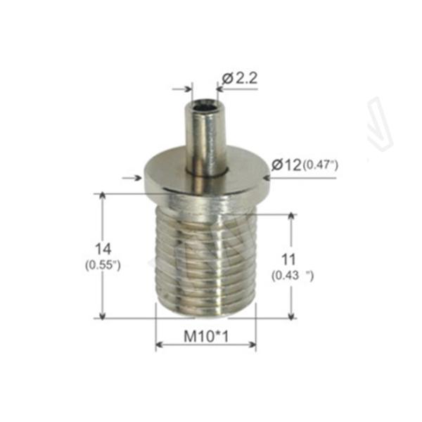 Curtain Suspending Lock Cable Grippers Micro Size With Security Cap