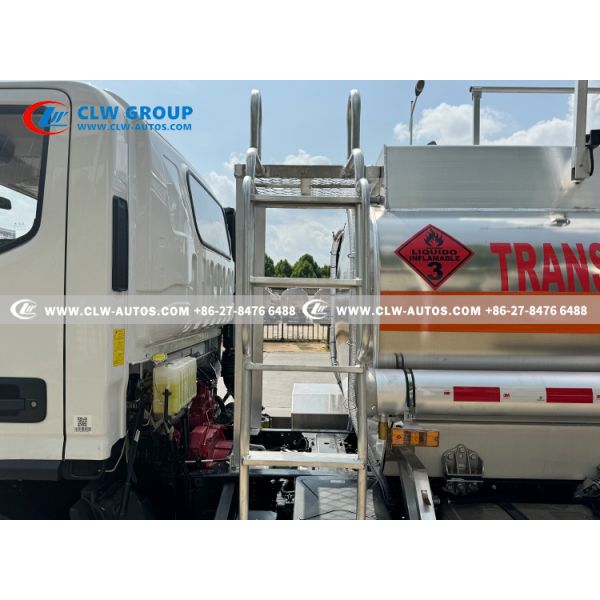 FOTON AUMARK S Aluminum Alloy 4m³ Dual-System Refueling Truck for Efficient Fuel Delivery