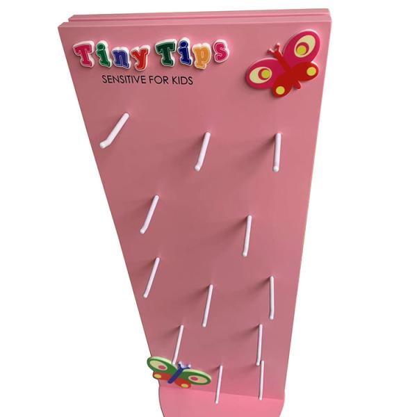Free Standing Wooden Display Stand Spinning Display Stand Tiny Tips Sensitive For Kids