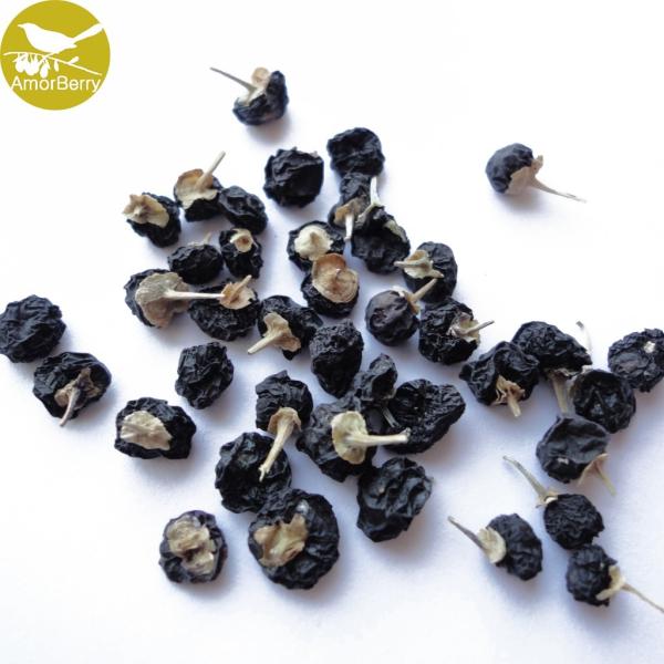 100% Authentic Qinghai Wild Organic Natural ISO Sun Dried Black Wolfberry