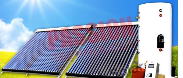 inverno solar do aquecedor de água da tubulação de calor, aquecedor de água solar da bobina de cobre para a casa