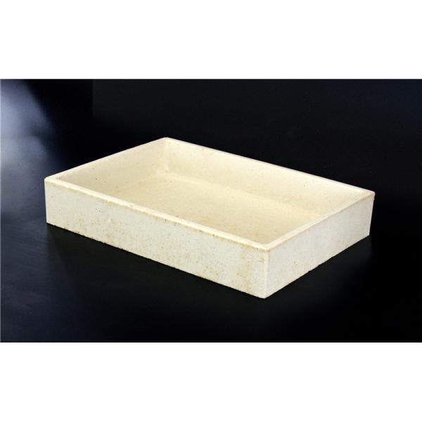 Mullite de haute résistance Sagger de plateau de four aucune certification de GV de rétrécissement